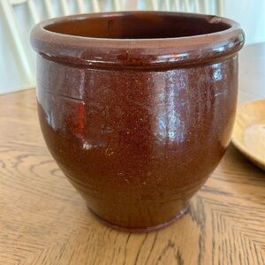 Antique/ Rustic Vase/ decor glass bowl